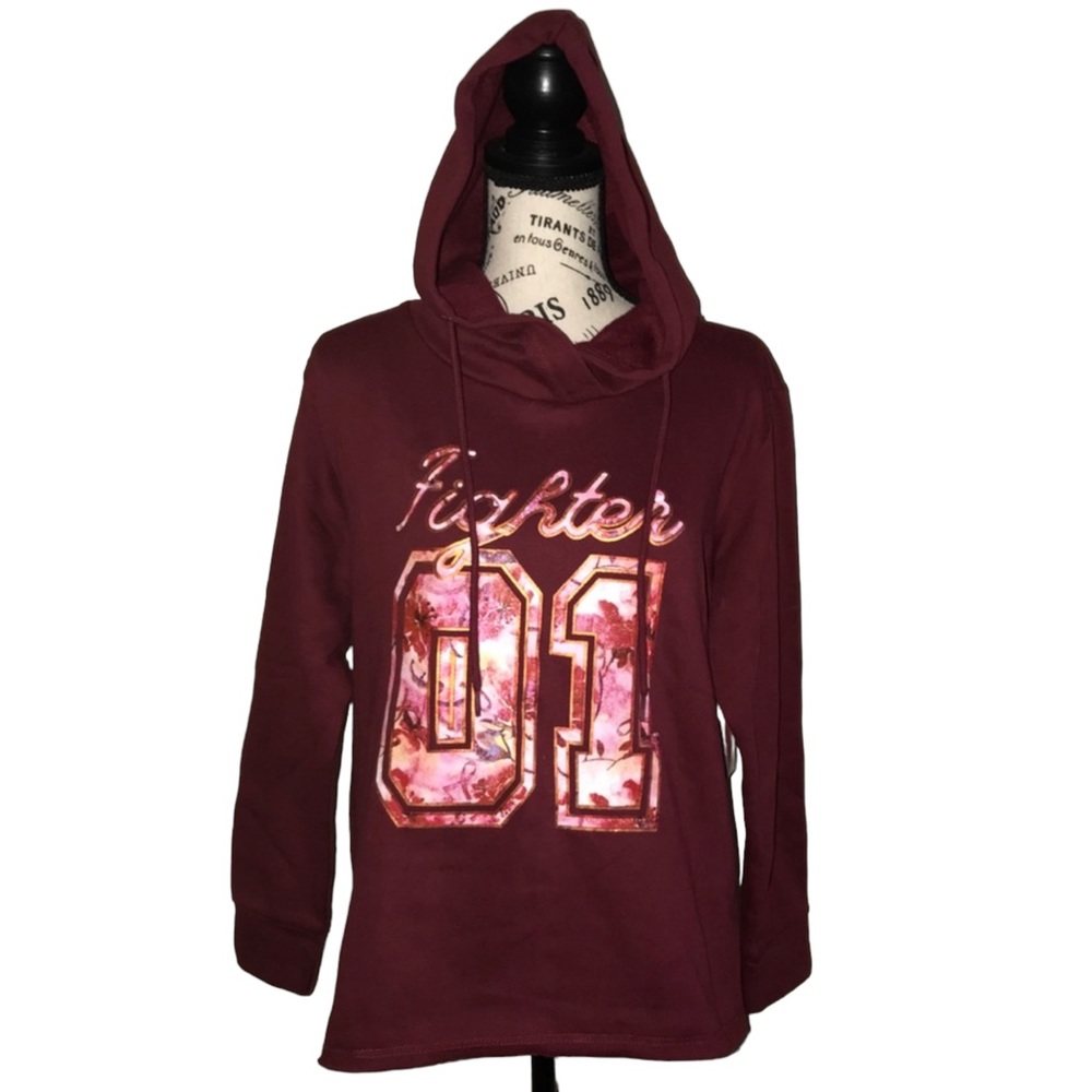 BREAST CANCER AWARENESS O1 FIGHTER GRAPHIC HOODIE